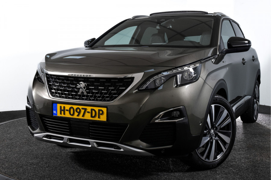 Peugeot 3008 1.2 130 PK PureTech GT Line S/K-Panodak | Dig. Cockpit | Cruise | Camera | PDC | NAV + App. Connect | Auto. Airco | Afn. Trekhaak | LM 19"|