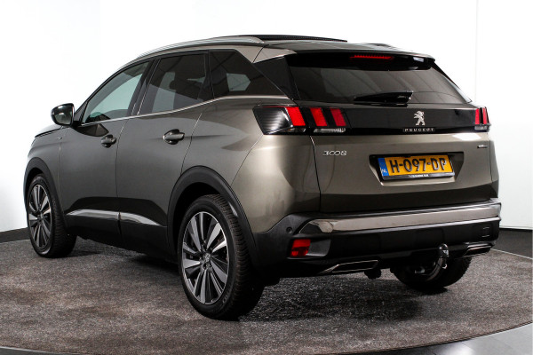 Peugeot 3008 1.2 130 PK PureTech GT Line S/K-Panodak | Dig. Cockpit | Cruise | Camera | PDC | NAV + App. Connect | Auto. Airco | Afn. Trekhaak | LM 19"|