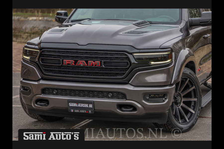 Dodge Ram 1500 LIMITED NIGHT | VIRTUAL | XB9 | LPG + COVER | BOM EN BOM VOL | 5.7 V8 HEMI 402PK | 4X4 | CREWCAB DC | 5 PERSOONS BEDRIJFSAUTO | DUBBELE CABINE | VOORRAAD NR  2176 - 6469  |