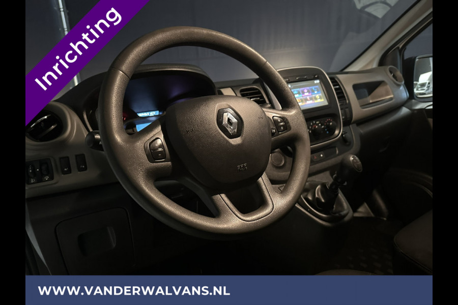 Renault Trafic 1.6 dCi 122pk L2H1 Euro6 Inrichting Airco | Navigatie | Imperiaal | Cruisecontrol, Trekhaak, Parkeersensoren, Bijrijdersbank