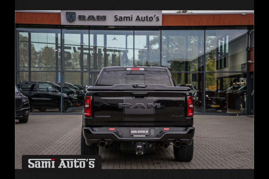 Dodge Ram 2025 LARAMIE NIGHT | 14,4 SCHERM + 10.2 INCH PASSENGER SCREEN | HURRICAN 420PK 636 Nm TWIN TURBO | PRIJS MET LPG EN COVER EN GAR DUBBELE CABINE | PICK UP | 5 PERSOONS | DC | GRIJSKENTEKEN | VOORAAD 2220 - 5039