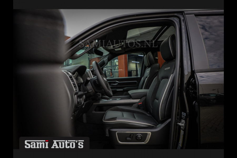 Dodge Ram 2025 LARAMIE NIGHT | 14,4 SCHERM + 10.2 INCH PASSENGER SCREEN | HURRICAN 420PK 636 Nm TWIN TURBO | PRIJS MET LPG EN COVER EN GAR DUBBELE CABINE | PICK UP | 5 PERSOONS | DC | GRIJSKENTEKEN | VOORAAD 2220 - 5039