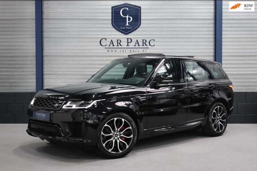 Land Rover Range Rover Sport P400e HSE Dynamic Stealth LED/VIRTUAL/SFEER/PANO/LEER+S.VERWARMING+VERKOELING/CAM/ACC/12 MND GARANTIE