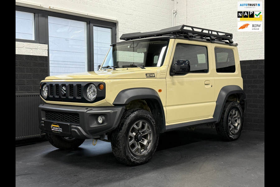 Suzuki Jimny 1.5 Jurassic Park Edition, 4-persoons, navi, bleuthooth, roofrack, zeldzame uitvoering