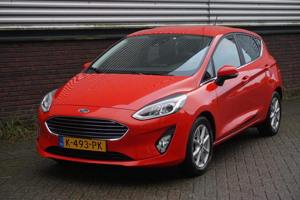 Ford Fiesta 1.0 EcoBoost 125PK Hybrid Titanium Trekhaak/Rijklaarprijs!!