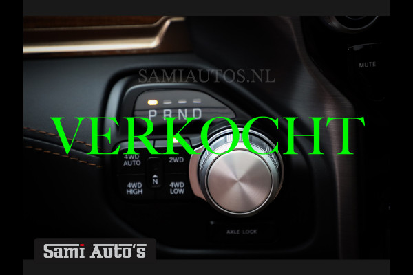 Dodge Ram 1500 LONGHORN| BLACK OPS | HUD & VIRTUAL | PRIJS MET LPG + HEAD UP ADG + DEKSEL + PANORAMADAK GWJ + LUCHTVERING SER + BOM VOL |  CREW CAB | DUBBELE CABINE | 5,7L V8 HEMI 402 PK 4X4 | 5 PERSOONS | GRIJSKENTEKEN | VOORRAAD NR 2185 - 9547