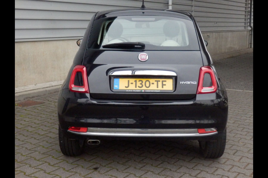 Fiat 500 70pk | Hybride | Lounge | Airco | Parkeer- Regensensoren