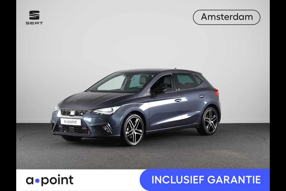 Seat Ibiza 1.0 TSI FR Business Intense 115 pk | Navigatie | Parkeersensoren | Achteruitrijcamera | Adaptieve cruise control | LED koplampen | Stoelverwarming |