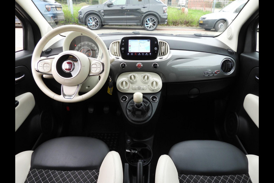 Fiat 500C 1.0 Cabrio Hybrid Dolcevita NAVI/AIRCO/CRUISE/PDC/LMV!