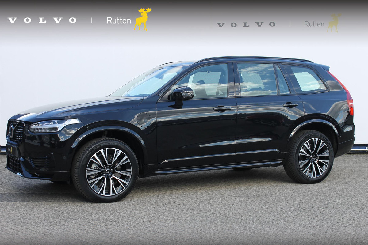 Volvo XC90 455pk T8 Recharge AWD Ultimate Dark Panoramisch schuif-kanteldak , Google Infotainment , Semi elektrisch wegklapbare trekhaak , Luchtvering , Adaptieve cruise control , Bowers&Wilkins Audio installatie