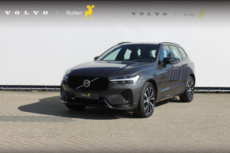 Volvo XC60 B5 250pk Automaat Ultimate Dark Google infotainment incl navigatie , Panoramisch schuif-kanteldak , Semi elektrisch wegklapbare trekhaak , Achteruitrij camera , Luchtvering , 360 graden parkeercamera , Bowers&Wilkins Audio installatie