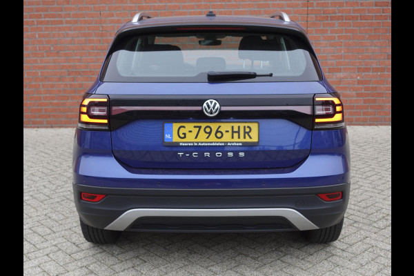 Volkswagen T-Cross 1.0 TSI Style Airco ECC Full LED Navi Virtual Cockpit Stoelverwarming 17" LMV