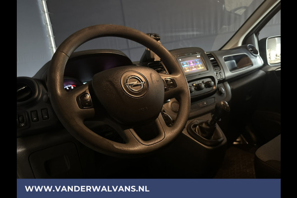 Opel Vivaro 1.6 CDTI 122pk L1H1 Euro6 Airco | Navigatie | Trekhaak | LED | Cruisecontrol Parkeersensoren, Bijrijdersbank