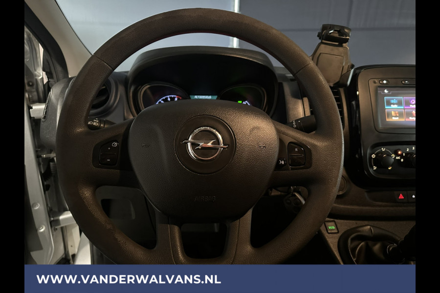 Opel Vivaro 1.6 CDTI 122pk L1H1 Euro6 Airco | Navigatie | Trekhaak | LED | Cruisecontrol Parkeersensoren, Bijrijdersbank