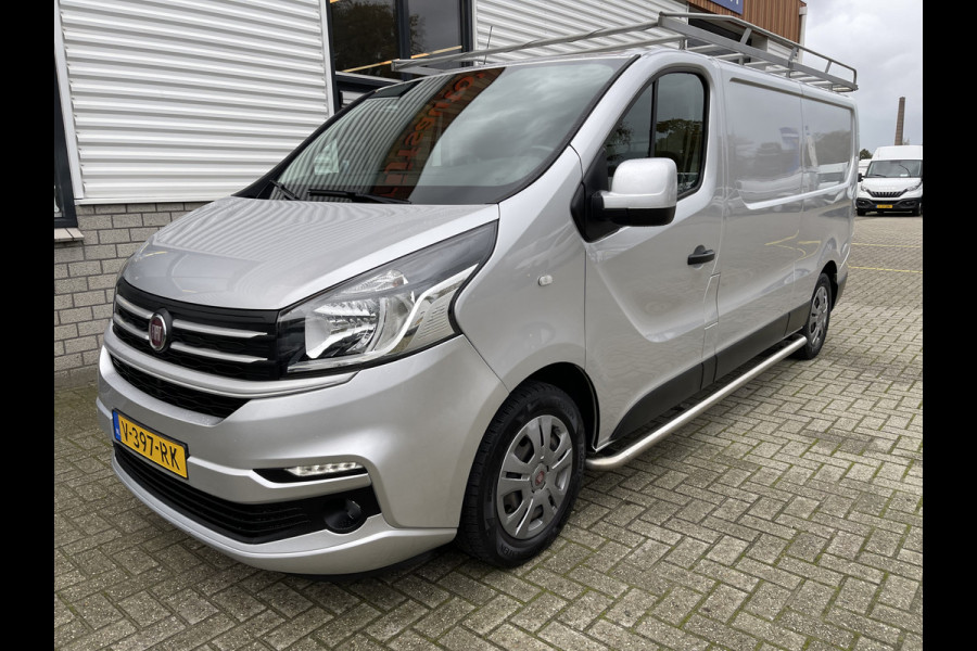 Fiat Talento 1.6 MJ 125pk EcoJet L2H1 SX / vaste prijs rijklaar € 14.950 ex btw / lease vanaf € 275 / zilver metallic / airco / cruise / navi / imperial / trekhaak / achteruit rijcamera !