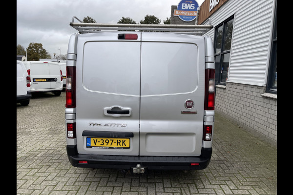 Fiat Talento 1.6 MJ 125pk EcoJet L2H1 SX / vaste prijs rijklaar € 14.950 ex btw / lease vanaf € 275 / zilver metallic / airco / cruise / navi / imperial / trekhaak / achteruit rijcamera !