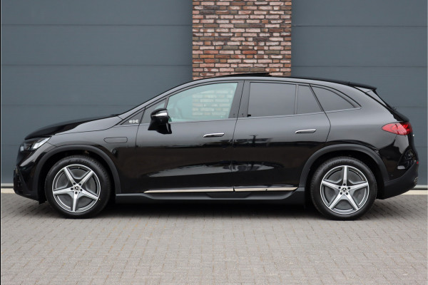 Mercedes-Benz EQE SUV 300 Sport Edition 91kWh | Luchtvering | Distronic Pro | Burmester | Trekhaak | Panoramadak | Memory | Verwarmd Stuurwiel | 22kWh | Surround Camera |