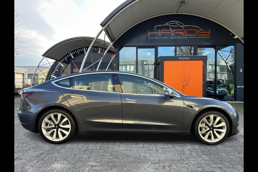 Tesla Model 3 Long Range AWD 75 kWh 86% SOH Trekhaak (1.000kg) Wit Leer FSD