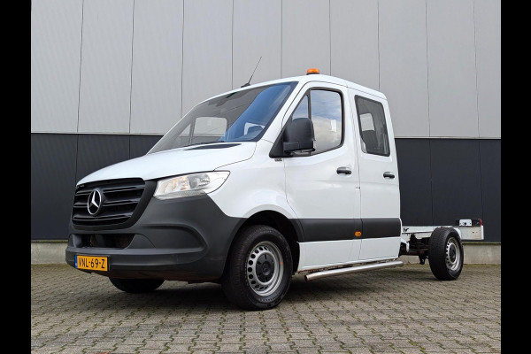 Mercedes-Benz Sprinter 311 114PK DUBBELE CABINE CHASSIS CABINE CLIMA CRUISE 2000KG TREKHAAK 6 ZITPLAATSEN