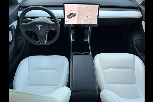 Tesla Model 3 Long Range AWD 75 kWh 86% SOH Trekhaak (1.000kg) Wit Leer FSD