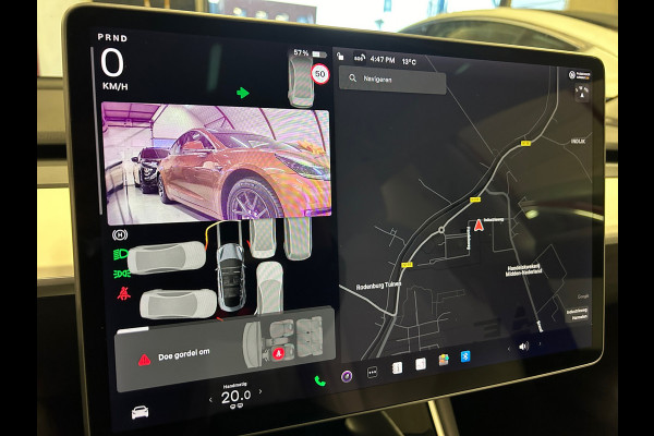 Tesla Model 3 Long Range AWD 75 kWh 86% SOH Trekhaak (1.000kg) Wit Leer FSD