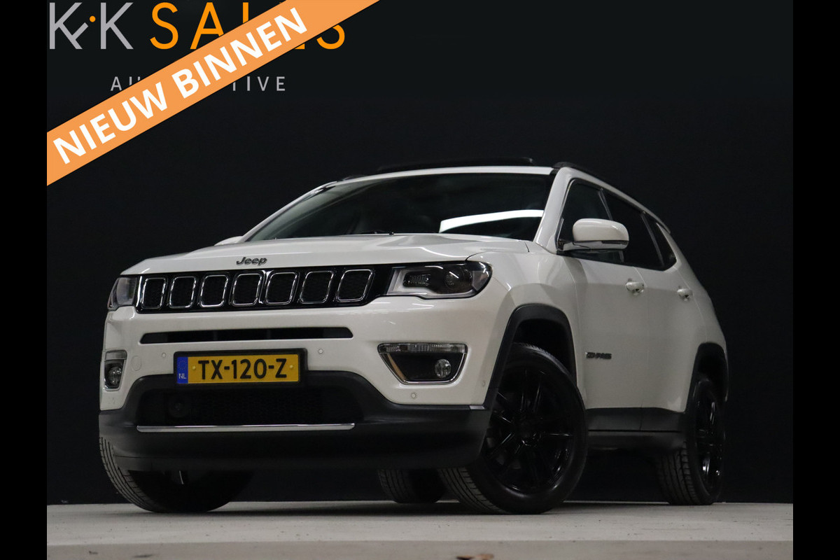 Jeep Compass 1.4 MultiAir Limited 4x4 [TREKHAAK, SCHUIFKANTELDAK, BEATS AUDIO, CRUISE CONTROL, CAMERA, STOELVERWARMING, NIEUWSTAAT]