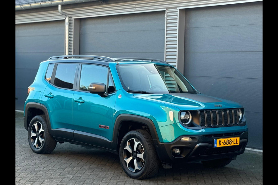 Jeep Renegade 4xe 240 Plug-in Hybrid Electric Trailhawk, LEDER, nieuwprijs€ 49000,-, 1 e eigenaar, nl auto met nationale auto pas