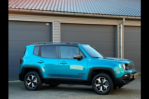 Jeep Renegade 4xe 240 Plug-in Hybrid Electric Trailhawk, LEDER, nieuwprijs€ 49000,-, 1 e eigenaar, nl auto met nationale auto pas