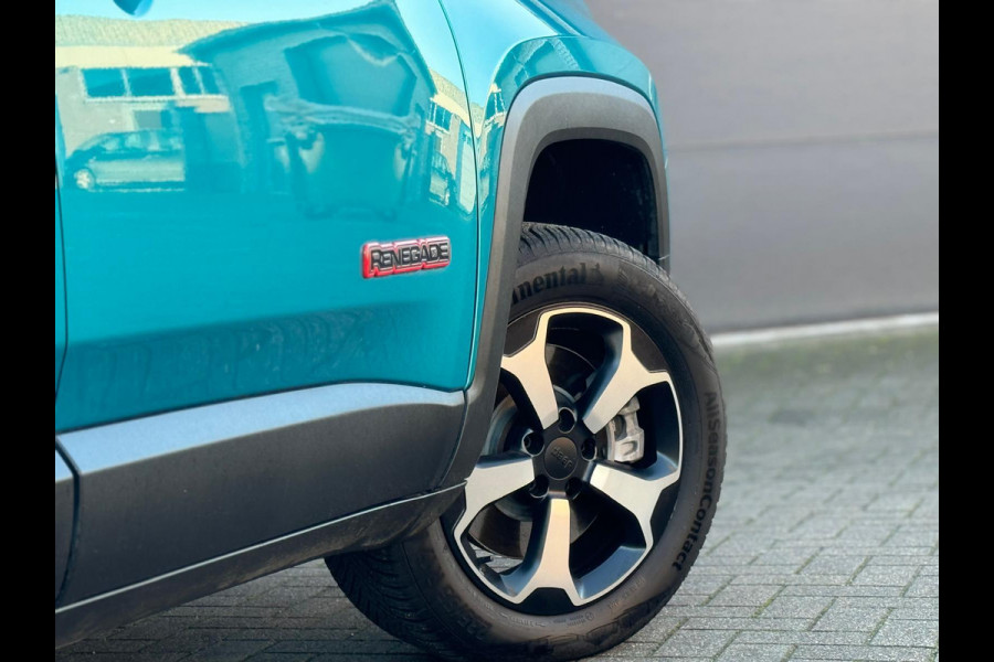 Jeep Renegade 4xe 240 Plug-in Hybrid Electric Trailhawk, LEDER, nieuwprijs€ 49000,-, 1 e eigenaar, nl auto met nationale auto pas