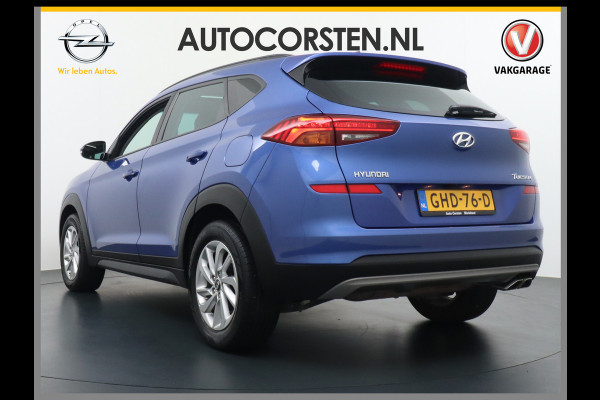 Hyundai Tucson T177PK AUT.7 Leer Panorama-Dak Camera Apple Carplay - Android Navi PDC Schuif-K-Dak Cruise control DAB Bluetooth Led Regen-Licht 17"LM Voorruit verwarmd DBC Voetgangersbescherming ESC Privacy Glas Kopl-rein-inst Afdaal assistent Verkeersbord detectie Comfort Spraakherkenningssysteem 42.000 nieuw ! 1600kg trekvermogen!