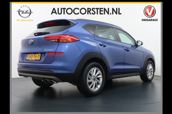 Hyundai Tucson T177PK AUT.7 Leer Panorama-Dak Camera Apple Carplay - Android Navi PDC Schuif-K-Dak Cruise control DAB Bluetooth Led Regen-Licht 17"LM Voorruit verwarmd DBC Voetgangersbescherming ESC Privacy Glas Kopl-rein-inst Afdaal assistent Verkeersbord detectie Comfort Spraakherkenningssysteem 42.000 nieuw ! 1600kg trekvermogen!