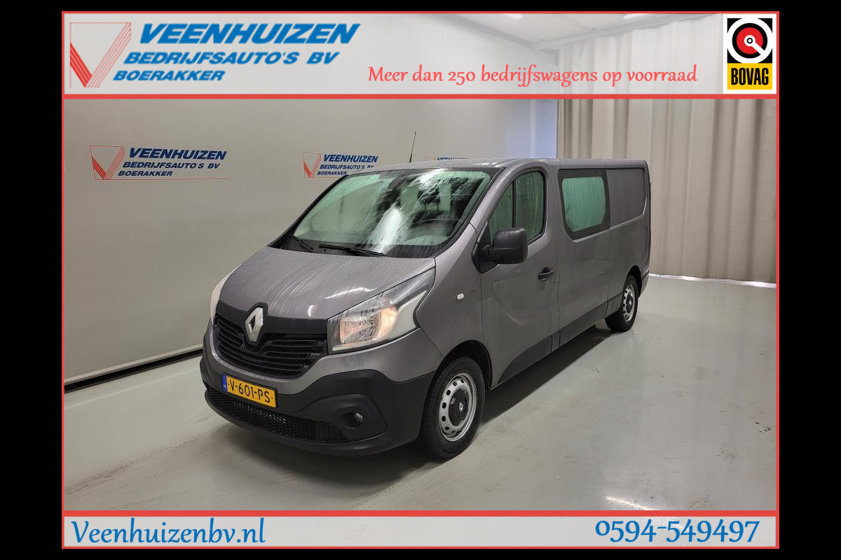 Renault Trafic 1.6dCi 122PK L2/H1 Dubbele Cabine Euro 6!