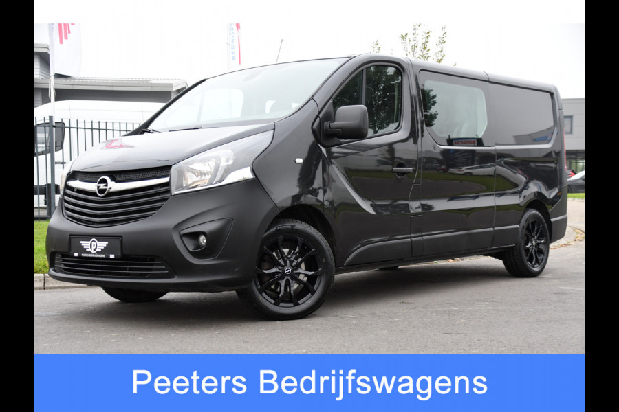 Opel Vivaro 1.6 CDTI L2H1 DC Black Edition Camera, Cruise, Sensoren, 95PK, NAVI, Airco, UNIEK!