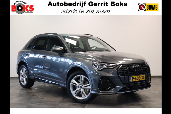 Audi Q3 45 TFSI e S edition Black Optic Navigatie, Cruise Control, Leder interieur stoel verw.19LMV All season.