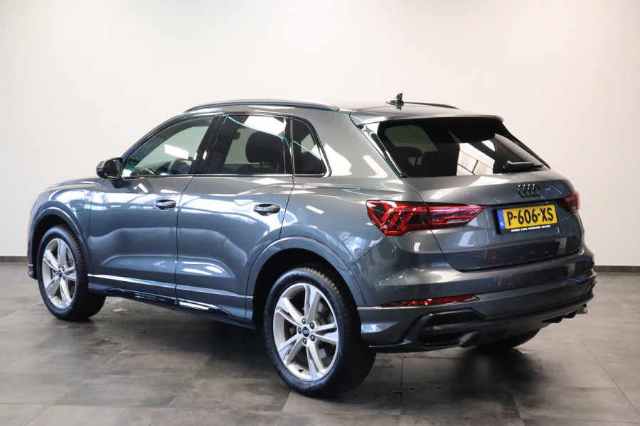 Audi Q3 45 TFSI e S edition Black Optic Navigatie, Cruise Control, Leder interieur stoel verw.19LMV All season.