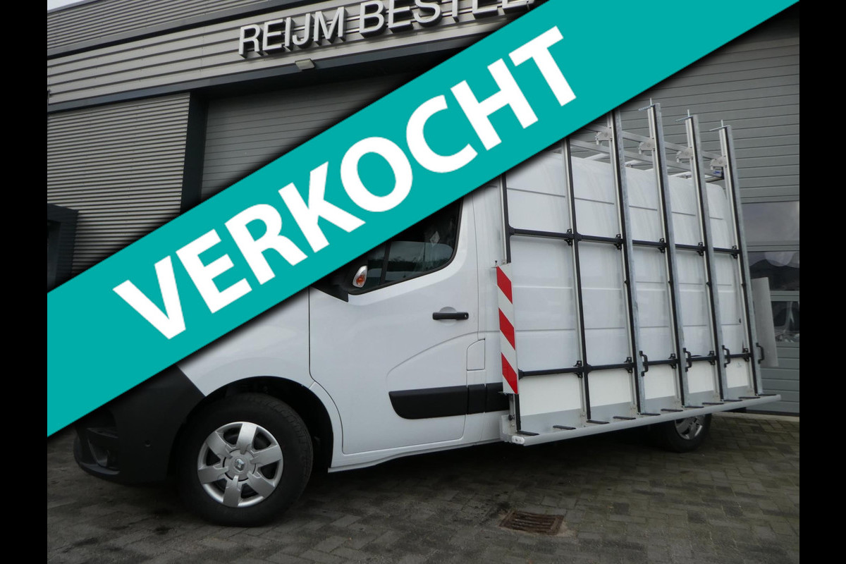 Renault Master T35 2.3 dCi 150pk L2H2 Glasresteel, Glasauto, Resteelauto, Glaswagen.