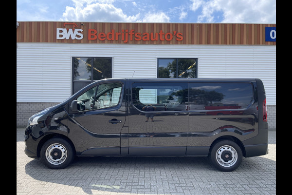 Fiat Talento 1.6 MJ 125pk EcoJet L2H1 DC 6 persoons / vaste prijs rijklaar € 20.950 ex btw / lease vanaf € 375 / zwart metallic / airco / cruise / navi / trekhaak / pdc achter / euro 6 diesel !