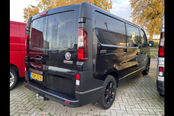 Fiat Talento 1.6 MJ 125pk EcoJet L2H1 DC 6 persoons / vaste prijs rijklaar € 20.950 ex btw / lease vanaf € 375 / zwart metallic / airco / cruise / navi / trekhaak / pdc achter / euro 6 diesel !