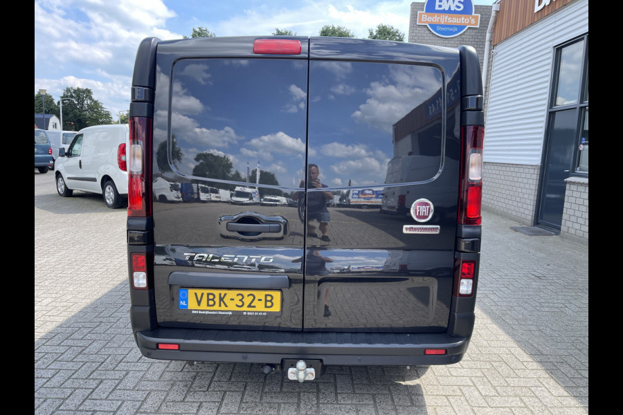 Fiat Talento 1.6 MJ 125pk EcoJet L2H1 DC 6 persoons / vaste prijs rijklaar € 20.950 ex btw / lease vanaf € 375 / zwart metallic / airco / cruise / navi / trekhaak / pdc achter / euro 6 diesel !