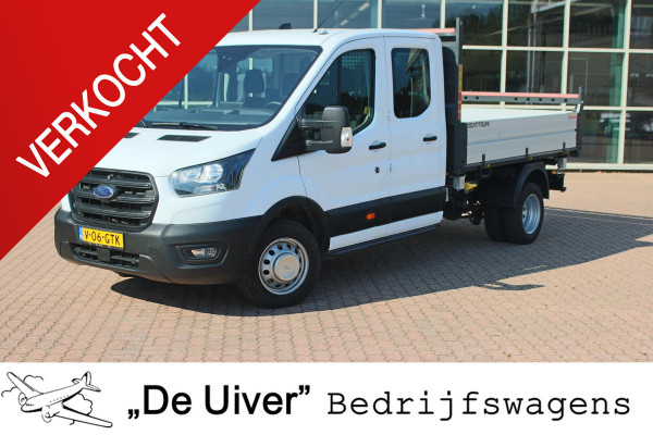 Ford Transit 350 2.0 TDCI L3H1 DC Trend RWD driezijdige kipper 3500 Kg trekvermogen