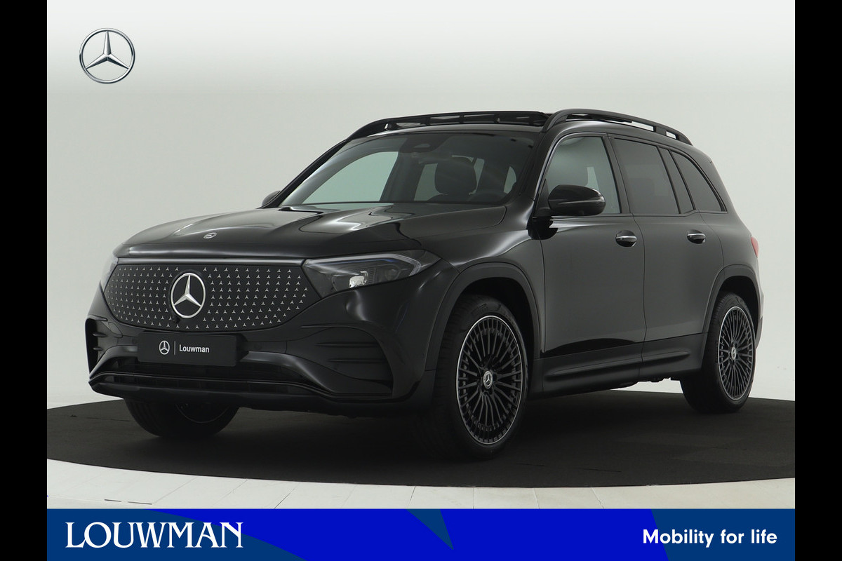 Mercedes-Benz EQB 250+ AMG Line 7p. 71 kWh | Nightpakket | Rijassistentiepakket | Premium pakket | Parkeerpakket met 360°-camera | GUARD 360° Voertuigbescherming Plus | 	KEYLESS-GO comfort pakket | EASY PACK achterklep |