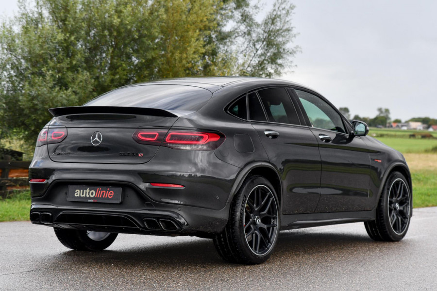 Mercedes-Benz GLC Coupé AMG 63 S 4MATIC+ BTW, Luchtv, Schaal, Carbon, Pano, Memory, Distro+, 360, HUD, Burm, Keyless, Carpl