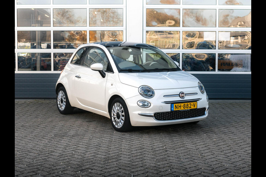 Fiat 500 TwinAir Turbo Lounge | Clima | Navigatie | PDC | Panoramadak