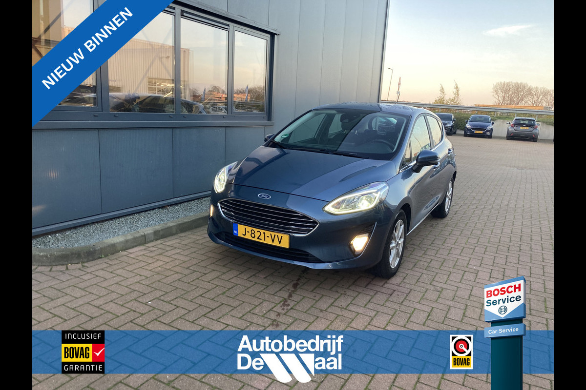 Ford Fiesta 1.0 EcoBoost 95pk Titanium 5-drs. CLIMA/CRUISE/CARPLAY/PDC