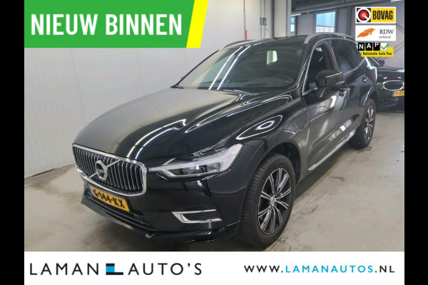 Volvo XC60 T8 Twin Engine 390pk AWD Inscription | Luchtvering B&W Pano Nappa Leder On Call HUD LED Virtual ECC Navi ACC 19" LMV BLIS | Plug