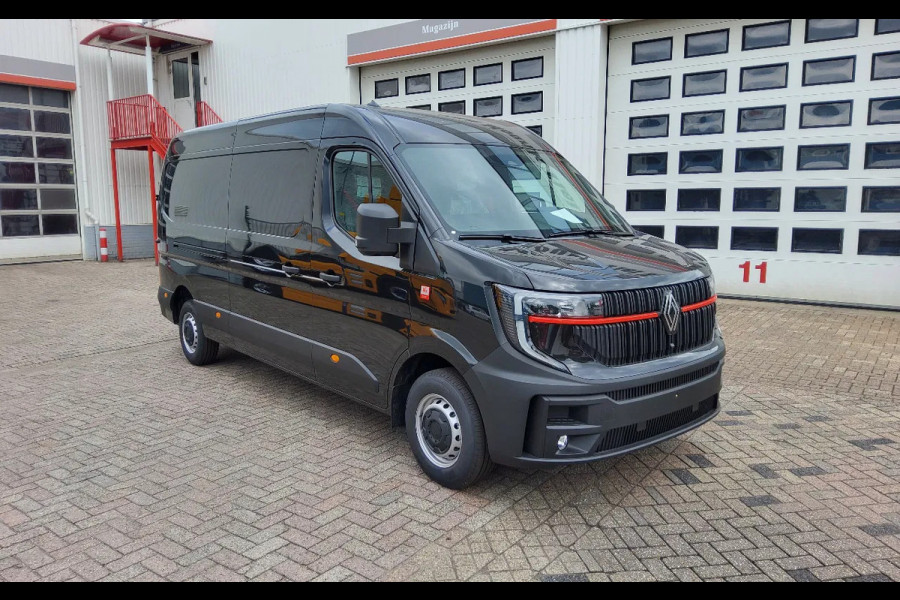 Renault Master 170.35 EURO 6 L3H2 GESLOTEN ZWART METALLIC - V-33-HXT