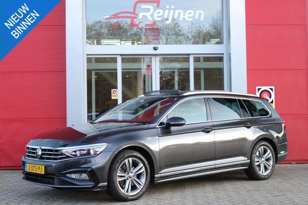 Volkswagen Passat Variant 1.5 TSI 150PK AUTOMAAT R-LINE BUSINESS + | PANORAMISCH SCHUIF/KANTEL DAK | ELEKTRISCHE STOELEN | ELEKTRISCHE ACHTERKLEP | LED MATRIX KOPLAMPEN | STOEL VERWAMING | CLIMATE CONTROL | ACHTERUITRIJ CAMERA | PARKEERSENSOREN VOOR EN ACHTER | ADAPTIVE CRUISE CONTROL | NAVIGATIE | APPLE CARPLAY/ANDROID AUTO | KEYLESS ENTRY/START | DYN AUDIO SYSTEEM |