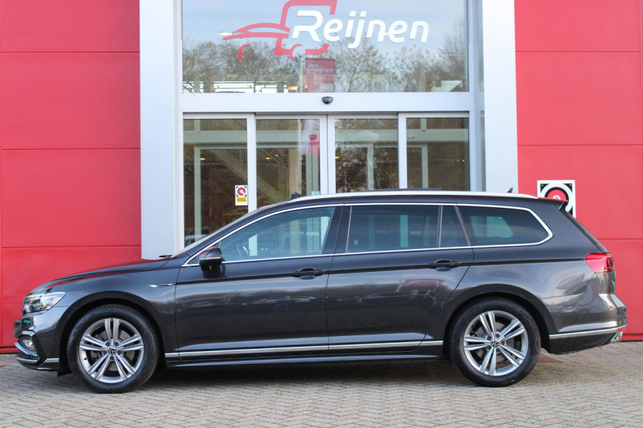 Volkswagen Passat Variant 1.5 TSI 150PK AUTOMAAT R-LINE BUSINESS + | PANORAMISCH SCHUIF/KANTEL DAK | ELEKTRISCHE STOELEN | ELEKTRISCHE ACHTERKLEP | LED MATRIX KOPLAMPEN | STOEL VERWAMING | CLIMATE CONTROL | ACHTERUITRIJ CAMERA | PARKEERSENSOREN VOOR EN ACHTER | ADAPTIVE CRUISE CONTROL | NAVIGATIE | APPLE CARPLAY/ANDROID AUTO | KEYLESS ENTRY/START | DYN AUDIO SYSTEEM |