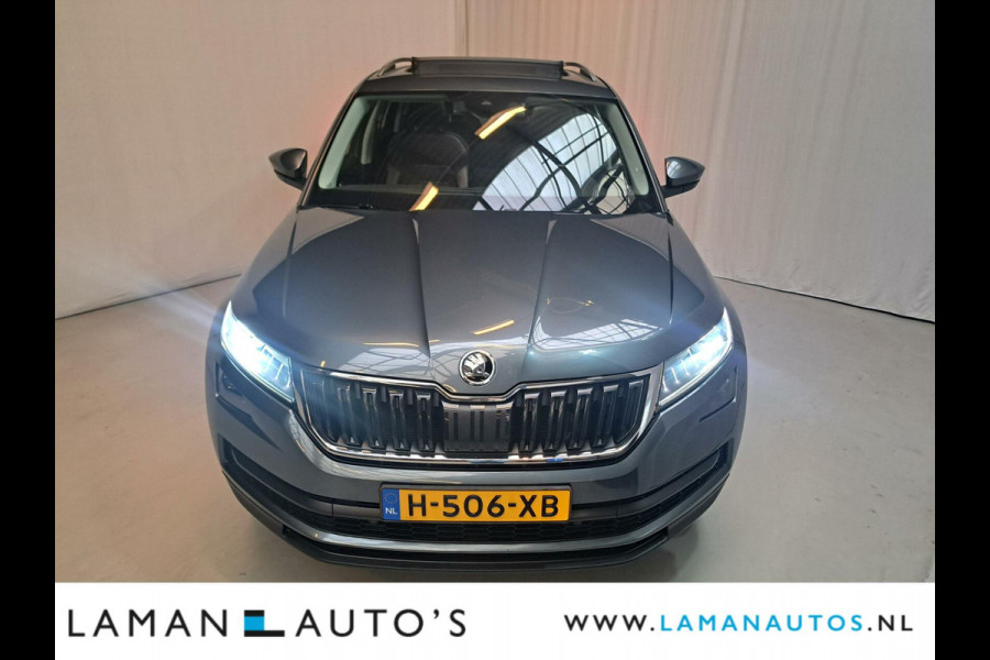 Škoda Kodiaq 1.5 TSI 150pk DSG Business Edition Aut. | Pano/open dak Virtual Halfleder CarPlay Canton ECC Navi Cruise LED 19" LMV Camera Meta