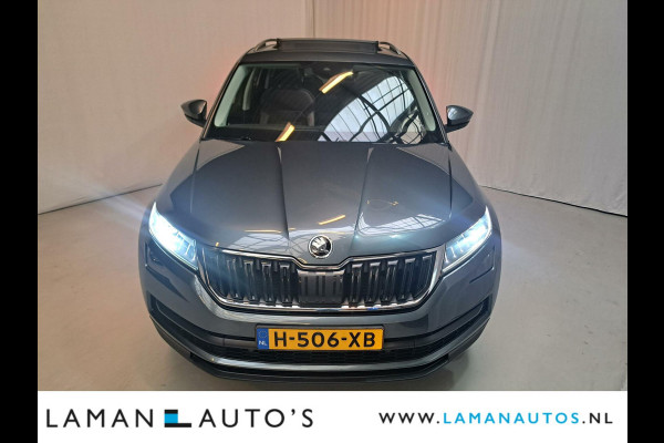 Škoda Kodiaq 1.5 TSI 150pk DSG Business Edition Aut. | Pano/open dak Virtual Halfleder CarPlay Canton ECC Navi Cruise LED 19" LMV Camera Meta